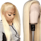 Perruque Brésilienne Blonde Straight Lace Frontale