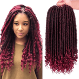 Fausses Locks Crochet Avec Bout Bouclé