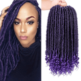 Fausses Locks Crochet Avec Bout Bouclé