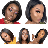 Perruque Carrée Brésilienne Lisse