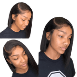 Perruque Carré Plongeant Lisse