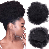 Postiche Kinky Curly Puff
