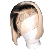 Perruque Carrée Blonde en Cheveux Naturels Brésiliens