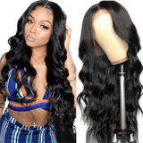Perruque Body Wave en cheveux péruviens naturels