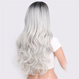 Perruque Grise Femme