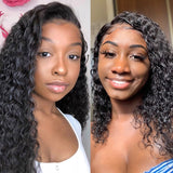 Perruque bouclée en cheveux brésiliens naturels