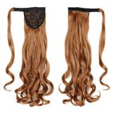 Queue de cheval bouclée à enrouler