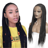 Perruque Tresses Collées Braids Synthétiques