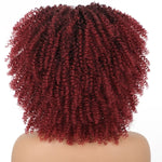 cheveux curly rouge