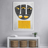 tableau africain coloré