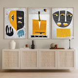 tableau africain couleur