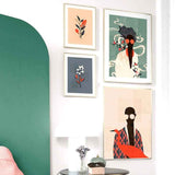 tableaux colorés Afrique