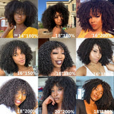 cheveux afro bouclé