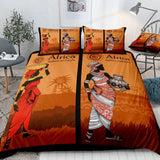 Housse de couette africaine femme africaine tradtionnelle