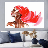 tableau peinture style africain