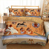 housse de couette couple pharaon
