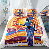 housse de couette soleil levant