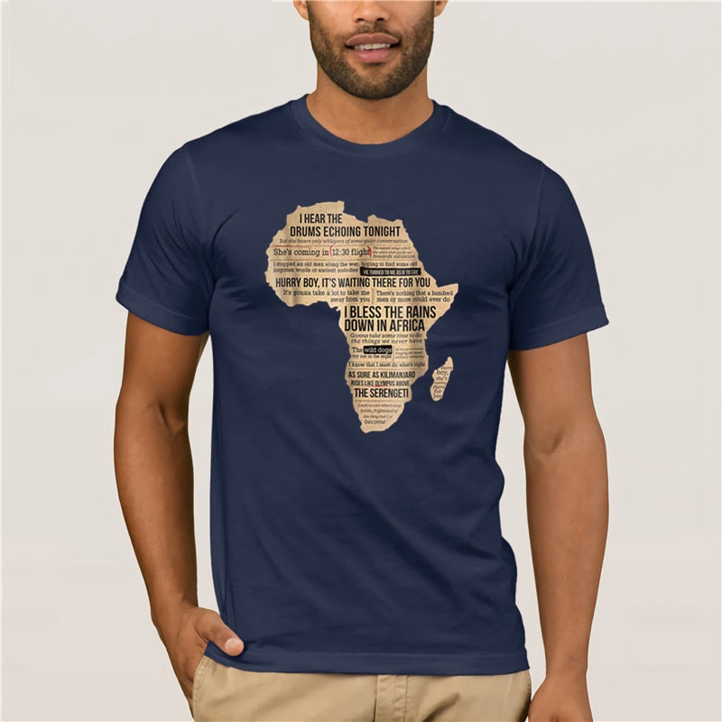 Tee shirt africain discount homme