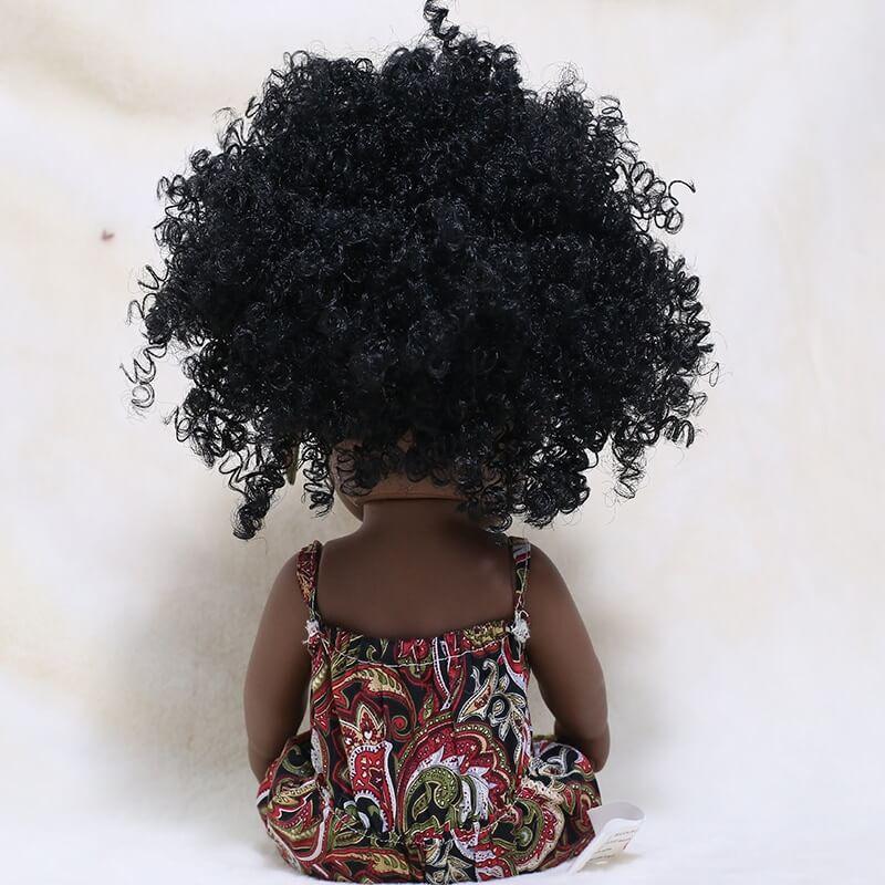 Poupée Noire Bébé Fille Poupée Poupée Africaine Pour Enfants Mode Joue –  look'afrik paris