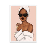 Tableau femme afro fashion style