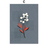 feuille africaine moderne toile