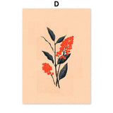 tableau fleur africaine