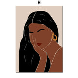 toile femme morderne