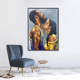 tableau africain couple