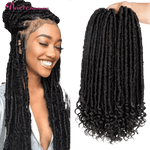 Fausses Locks Crochet Avec Bout Bouclé