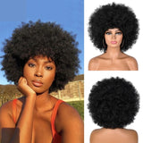 perruque afro femme
