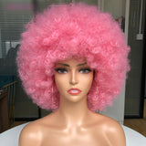 perruque afro rose