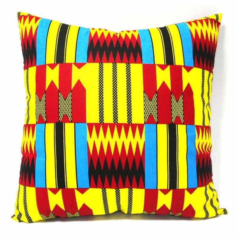 coussin wax africain