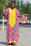 robe motif africain