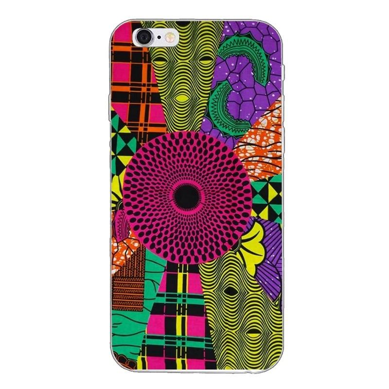 Coque iPhone Africain<br> Tissus Wax