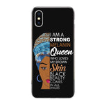 Coque iPhone I am a Strong Queen