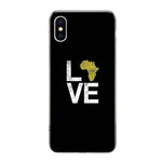 Coque iphone africaine love