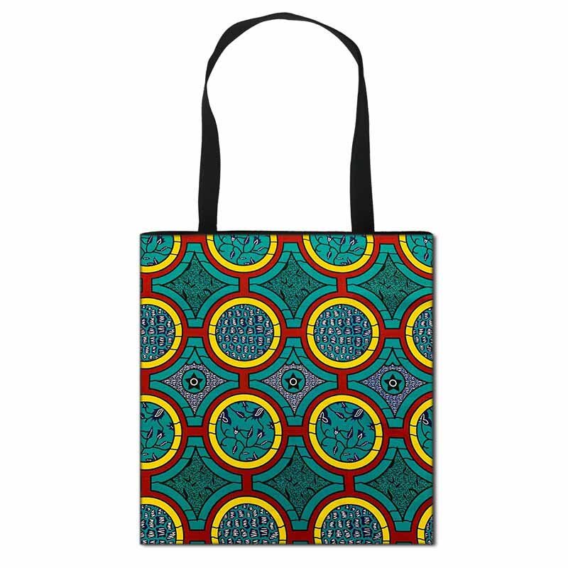 Tote bag wax turquoise