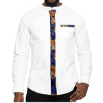 chemise motif africain homme