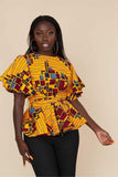 t shirt pagne africain femme