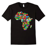 tee shirt drapeau africain