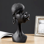 statuette noire africaine