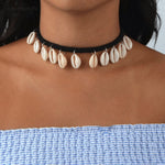 Collier coquillage Africain