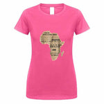t shirt rose afrique