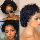 lace wig afro raie invisible