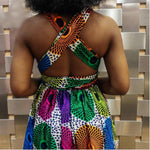 robe wax africaine femme