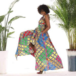 robe en pagne africain