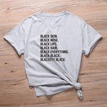 t-shirt gris blackety black