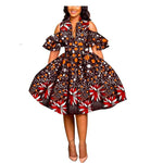robe courte pagne africain