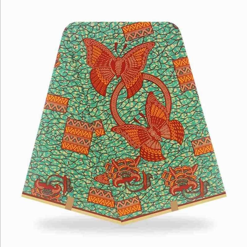 tissu wax papillon