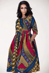 robe africaine en tissu